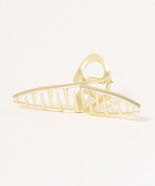 apres jour mignon（アプレジュールミニョン）の「【apresjour mignon×ARIAZ】メタル変形クリップ（バレッタ/ヘアクリップ・レディース・ゴールド/シルバー・ONESIZE）」の3枚目の写真