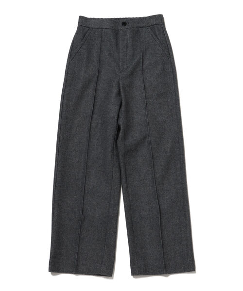 BEAMS LIGHTS（ビームスライツ）の「BEAMS LIGHTS / メルトン ルーズ フィット パンツ（その他パンツ・レディース・ネイビー/グレー・38/36）」の4枚目の写真