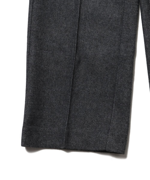 BEAMS LIGHTS（ビームスライツ）の「BEAMS LIGHTS / メルトン ルーズ フィット パンツ（その他パンツ・レディース・ネイビー/グレー・38/36）」の8枚目の写真