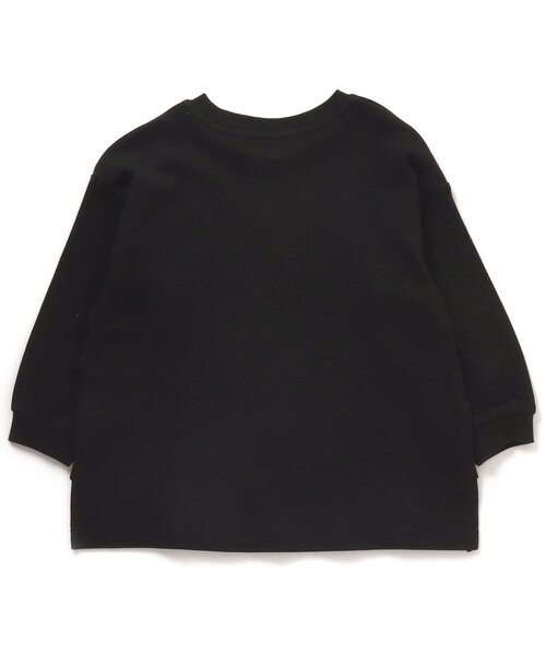 BREEZE（ブリーズ）の「2柄ロゴTシャツ（Tシャツ/カットソー・キッズ・チャコール/オフホワイト/ベージュ/マスタード・100/140/90/120/130/110/150）」の12枚目の写真