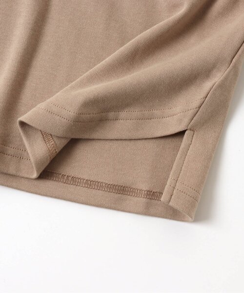 BREEZE（ブリーズ）の「2柄ロゴTシャツ（Tシャツ/カットソー・キッズ・チャコール/オフホワイト/ベージュ/マスタード・100/140/90/120/130/110/150）」の11枚目の写真