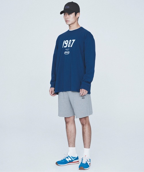 87mm（87mm）の「【87MM / Mmlg】MMLG BALL CAP / パルチルエムエム Mmlg ロゴ ベースボール キャップ（キャップ・レディース・ミント/チャコールグレー/ピンク/ベージュ/ブラック/マスタード/ネイビー・FREE）」の13枚目の写真