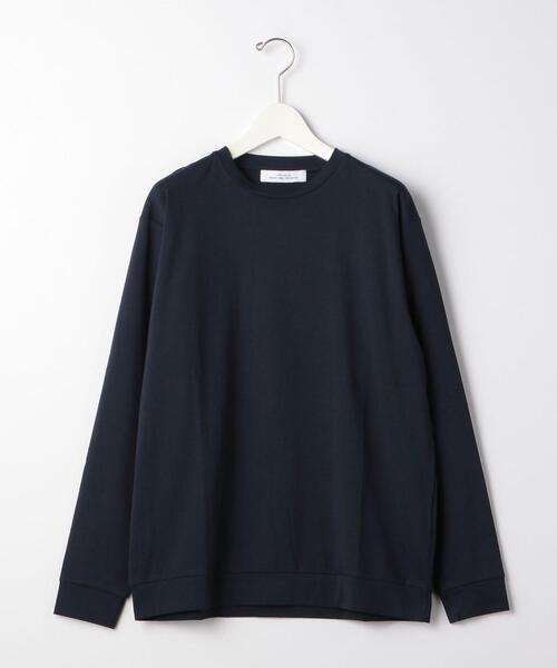green label relaxing(グリーンレーベルリラクシング)の「<green label relaxing>ポンチ クルーネック カットソー(Tシャツ/カットソー・メンズ・ホワイト/ライトブルー/ネイビー・M/S/XL/L)」の7枚目の写真