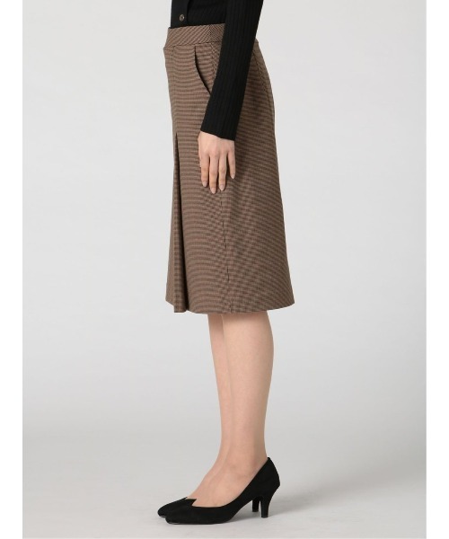 m.f.editorial（エムエフエディトリアル）の「アレキサンダージュリアンレディース/ALEXANDER JULIAN：Women ガンクラブチェック セットアップ タイトスカート（セットアップジャケットございます）（スーツスカート・レディース・ブラウン・S/LARGE/X-LARGE/MEDIUM）」の12枚目の写真