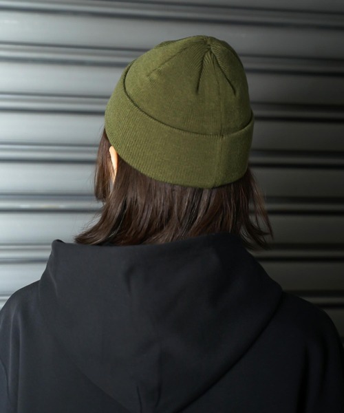 THRASHER(スラッシャー)の「MAG LOGO ACRYLIC BEANIE/スラッシャーニットキャップ・ビーニー(ニットキャップ/ビーニー・メンズ・ブラック×ホワイト/ブラック×ブラック/ネイビー/グレー/ベージュ/カーキ/オレンジ・FREE)」の12枚目の写真