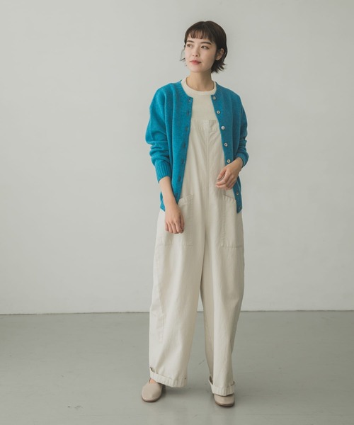 かぐれ - かぐれ HARLEY OF SCOTLAND ラムウール カーディガン 美品ハーレーオブスコットランド かぐれ別注 長袖カーディガン