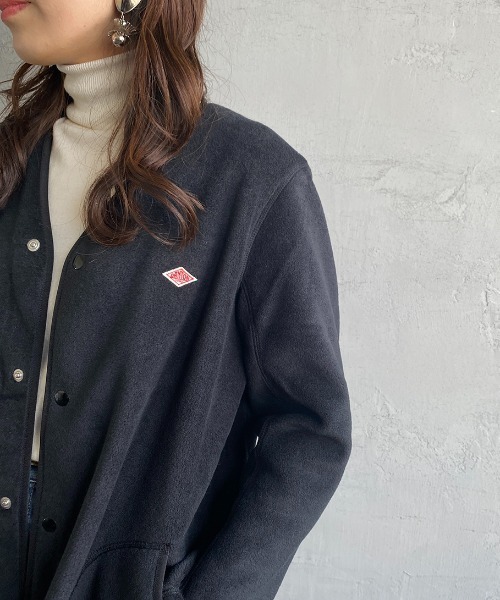 DANTON（ダントン）の「[DANTON/ダントン] フリース Vネックロング