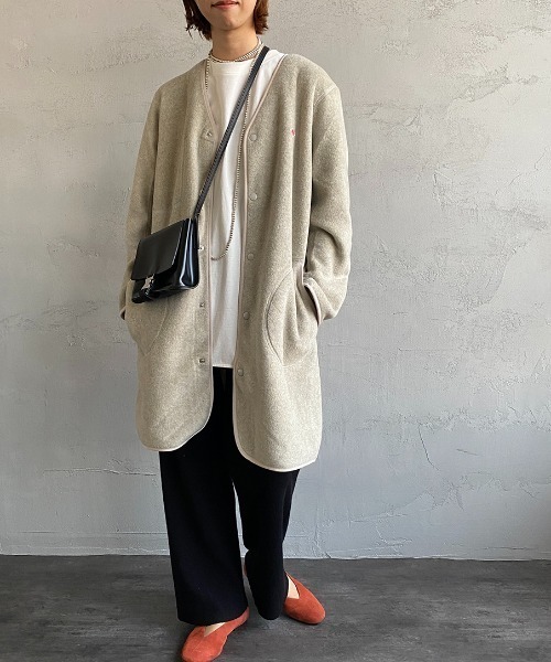 DANTON フリース カーディガン サイズ38 グレー 楽天市場】DANTON ダントン フリース ノーカラー ジャケット