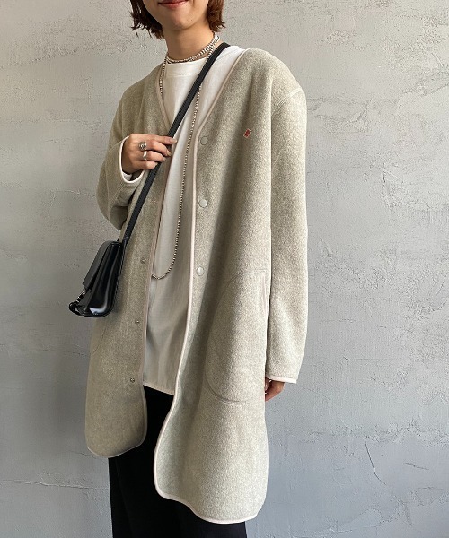 DANTON（ダントン）の「[DANTON/ダントン] フリース Vネックロング