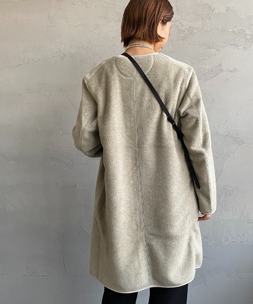 DANTON（ダントン）の「[DANTON/ダントン] フリース Vネックロング