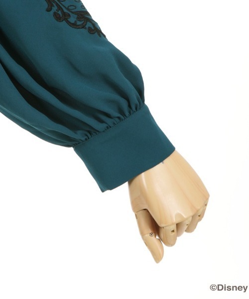 axes femme(アクシーズファム)の「ディズニーヴィランズ/BL(シャツ/ブラウス・レディース・キナリ/ブルーグリーン/ブラック・MEDIUM)」の16枚目の写真