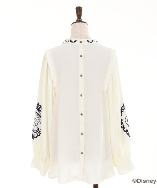 axes femme(アクシーズファム)の「ディズニーヴィランズ/BL(シャツ/ブラウス・レディース・キナリ/ブルーグリーン/ブラック・MEDIUM)」の13枚目の写真