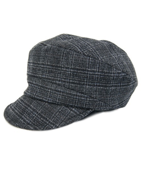 polcadot（ポルカドット）の「チェック&ブラック キャスケット（キャスケット・レディース・ブラック系/ブラック/ブラウン系/グレー系・FREE）」の17枚目の写真