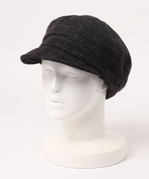 polcadot（ポルカドット）の「チェック&ブラック キャスケット（キャスケット・レディース・ブラック系/ブラック/ブラウン系/グレー系・FREE）」の19枚目の写真