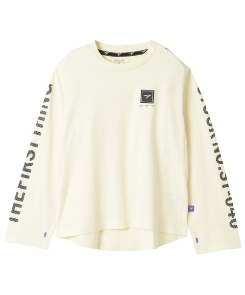 瞬足（シュンソク）の「瞬足/キッズ/アームスウィングロングスリーブTシャツ/SSA1040（Tシャツ/カットソー・キッズ・ブルー/ホワイト/ブラック/ブラウン・XL/S/L/M）」の9枚目の写真