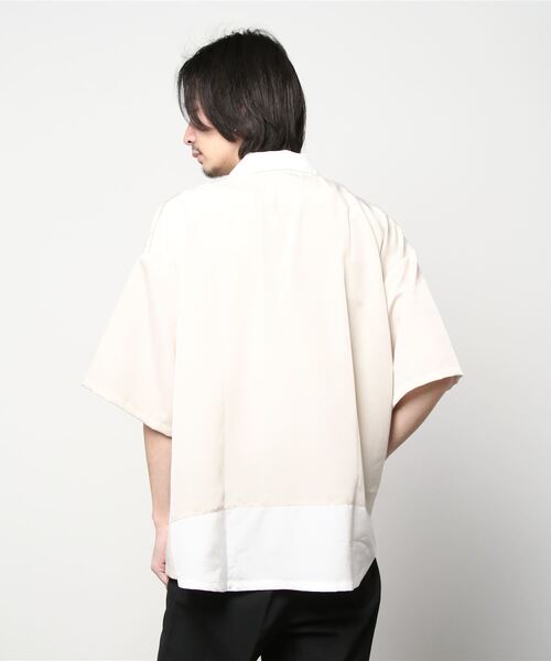 Subciety（サブサエティ）の「DOUGH BOY SHIRT（シャツ/ブラウス・メンズ・ブラウン/ベージュ/ホワイト・MEDIUM/LARGE/X-LARGE）」の19枚目の写真