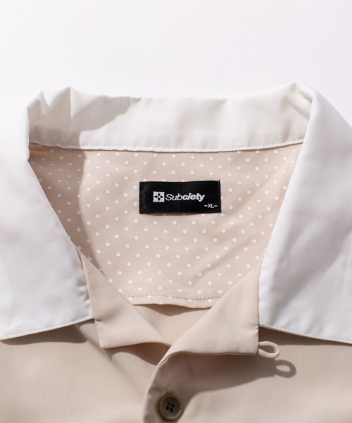 Subciety（サブサエティ）の「DOUGH BOY SHIRT（シャツ/ブラウス・メンズ・ブラウン/ベージュ/ホワイト・MEDIUM/LARGE/X-LARGE）」の8枚目の写真