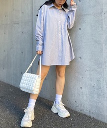 Aラインオーバーシャツ