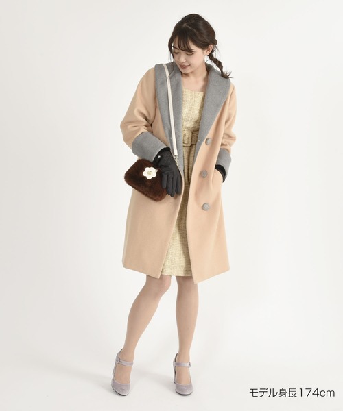 MARY QUANT（マリークワント）の「ボタンデイジーツイード ワンピース