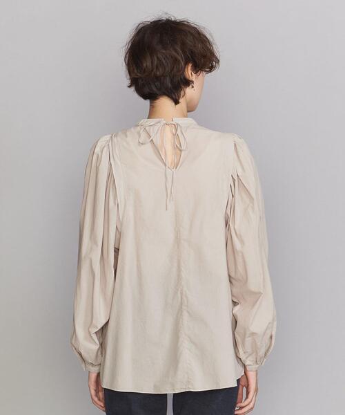 「BEAUTY&YOUTH UNITED ARROWS」 長袖ブラウス - ベージュ レディース レディースのシャツ / ブラウス（ベージュ）｜ユナイテッド