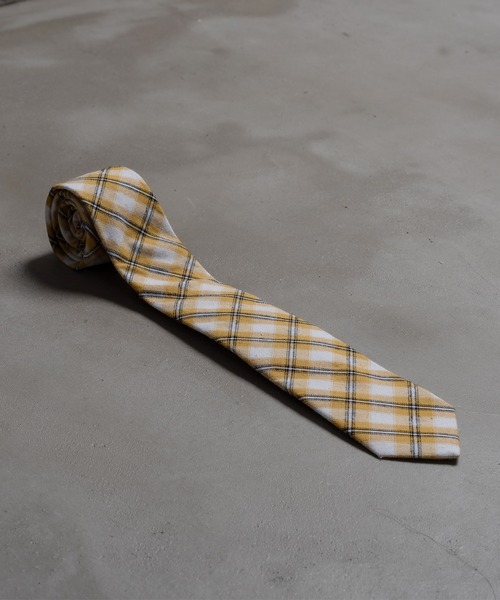 kutir（クティール）の「アソート柄ネクタイ（ネクタイ・メンズ・ブラック/ダークブラウン/ネイビー/イエロー・FREE）」の4枚目の写真