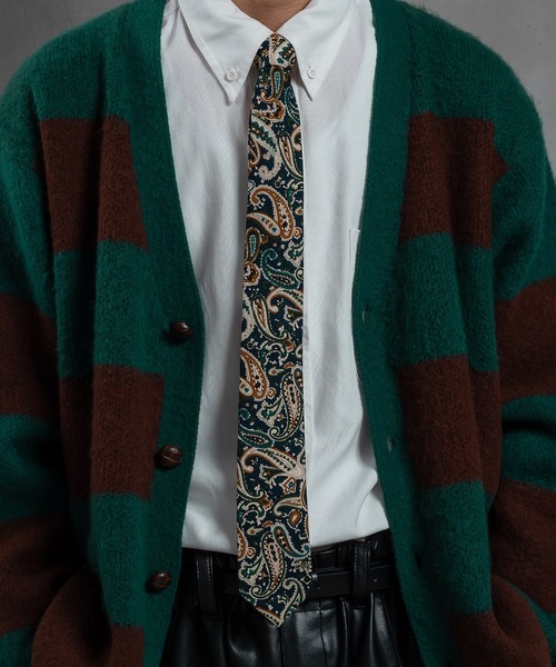 kutir（クティール）の「アソート柄ネクタイ（ネクタイ・メンズ・ブラック/ダークブラウン/ネイビー/イエロー・FREE）」の17枚目の写真