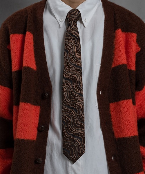 kutir（クティール）の「アソート柄ネクタイ（ネクタイ・メンズ・ブラック/ダークブラウン/ネイビー/イエロー・FREE）」の14枚目の写真