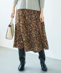 le.coeur blanc | レオパードフレアスカート(スカート)