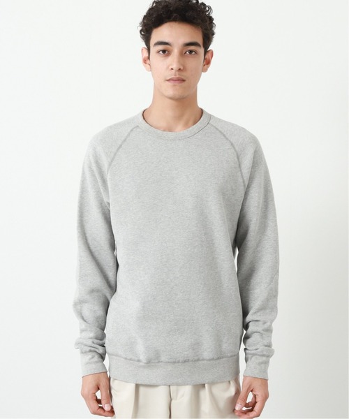 SAVE KHAKI UNITED（セーブカーキユナイテッド）の「SKU HEATHER FLEECE CREW SWEATSHIRT（スウェット・メンズ・ナチュラル/チャコールグレー/コバルトブルー・X-LARGE/XX-LARGE/LARGE/MEDIUM）」の8枚目の写真