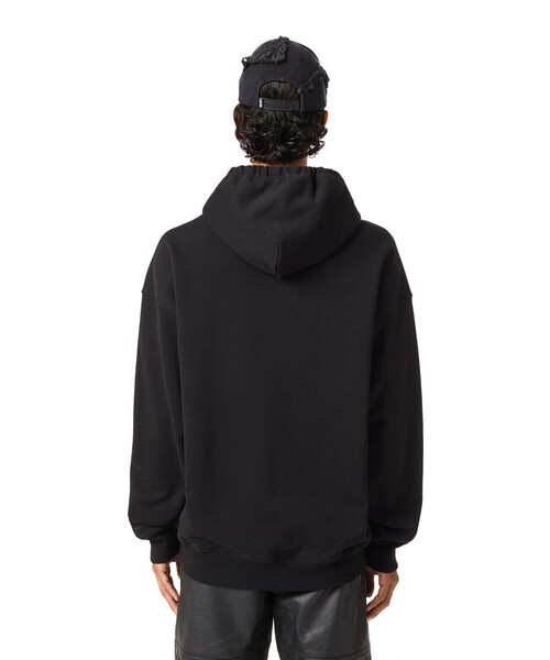 DIESEL(ディーゼル)の「メンズ スウェット パーカー プルオーバー(パーカー・メンズ・ブラック・MEDIUM/LARGE/XX-LARGE/SMALL/X-LARGE/X-SMALL)」の10枚目の写真