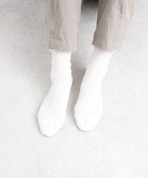 WHITE MAILS（ホワイトメイルズ）の「PAPER JACQUARD SOCKS / 和紙混ジャガードソックス【UNISEX】（ソックス/靴下）」