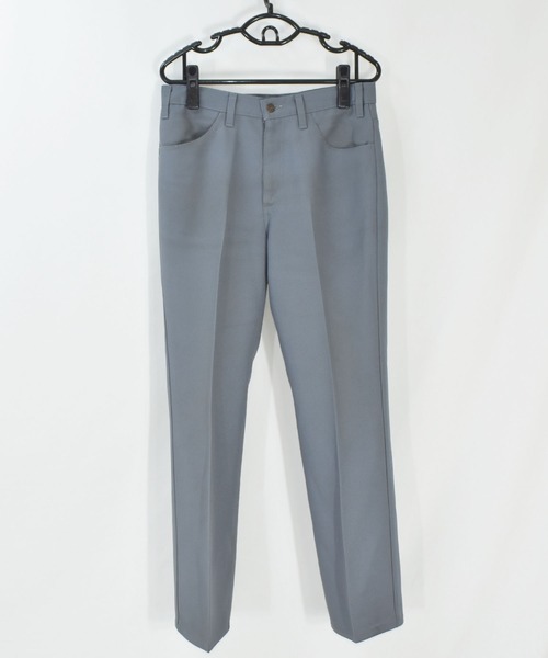 黒 アメリカ製 80s Levi's 517 スラックス ポリパン スタプレ 80s Levi'sリーバイス Action Slacks STA-PRESTスタプレ