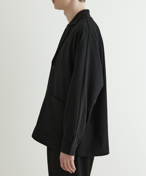 JUNRED（ジュンレッド）の「ドレープサージジャケットブルゾン（ブルゾン・メンズ・ブラック/ブルー系その他4/グレー系その他・S/L/M）」の14枚目の写真