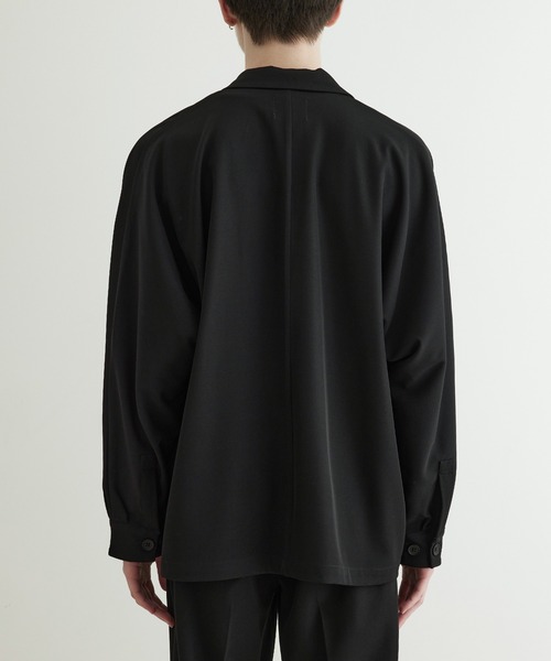 JUNRED（ジュンレッド）の「ドレープサージジャケットブルゾン（ブルゾン・メンズ・ブラック/ブルー系その他4/グレー系その他・S/L/M）」の15枚目の写真