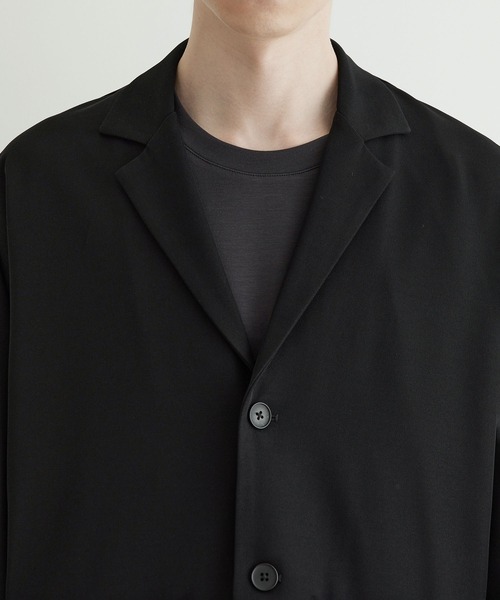 JUNRED（ジュンレッド）の「ドレープサージジャケットブルゾン（ブルゾン・メンズ・ブラック/ブルー系その他4/グレー系その他・S/L/M）」の16枚目の写真