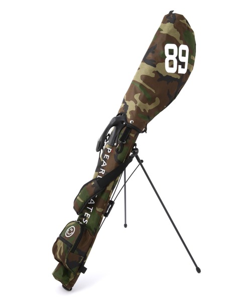 PEARLY GATES】 【定番】ロゴ＆PG SMILE スタンドバッグ (UNISEX)