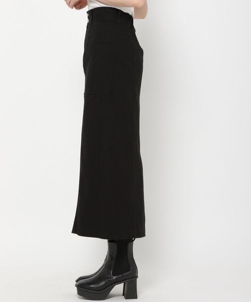 PAGEBOY（ページボーイ）の「カラーツイルタイトスカート（スカート・レディース・ブラック/ライム/グリーン・MEDIUM/SMALL）」の14枚目の写真