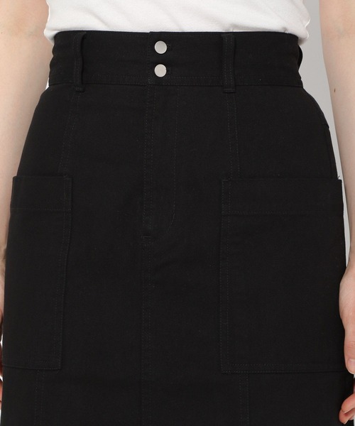 PAGEBOY（ページボーイ）の「カラーツイルタイトスカート（スカート・レディース・ブラック/ライム/グリーン・MEDIUM/SMALL）」の16枚目の写真