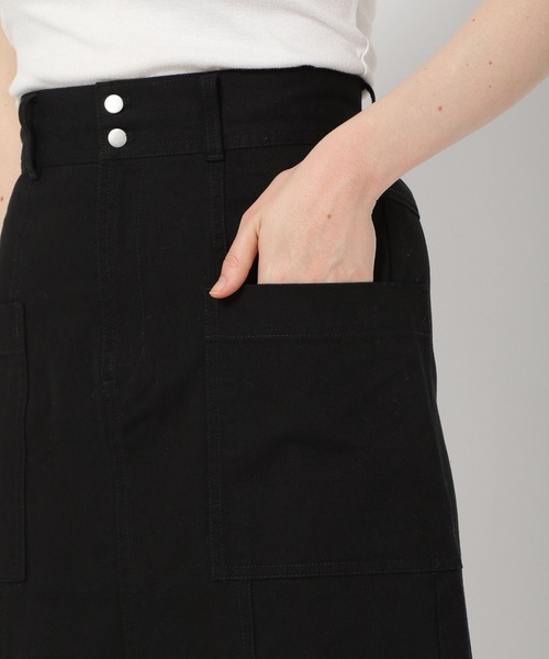 PAGEBOY（ページボーイ）の「カラーツイルタイトスカート（スカート・レディース・ブラック/ライム/グリーン・MEDIUM/SMALL）」の19枚目の写真