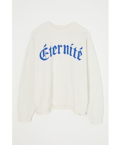 MOUSSY（マウジー）の「ETERNITE プルオーバー（スウェット・レディース・杢グレー/ネイビー/オフホワイト・FREE）」の15枚目の写真