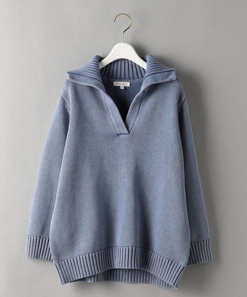 DEMYLEE（デミリー）の「＜DEMYLEE＞スキッパー ニットプルオーバー