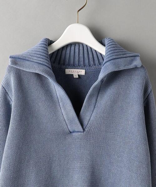 DEMYLEE（デミリー）の「＜DEMYLEE＞スキッパー ニットプルオーバー
