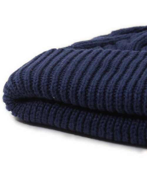 BEAMS（ビームス）の「ニットキャップ（ニットキャップ/ビーニー・レディース・ブルー・-）」の5枚目の写真