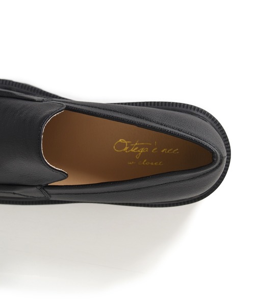 w closet(ダブルクローゼット)の「厚底ローファー(ローファー・レディース・ブラック/ブラウン・M/L)」の7枚目の写真