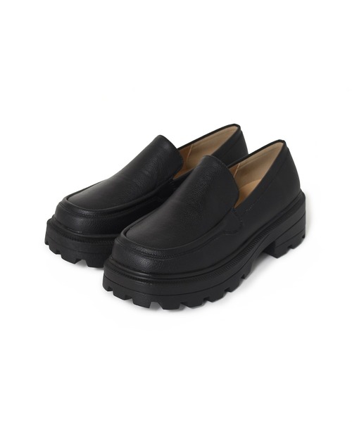 w closet(ダブルクローゼット)の「厚底ローファー(ローファー・レディース・ブラック/ブラウン・M/L)」の14枚目の写真