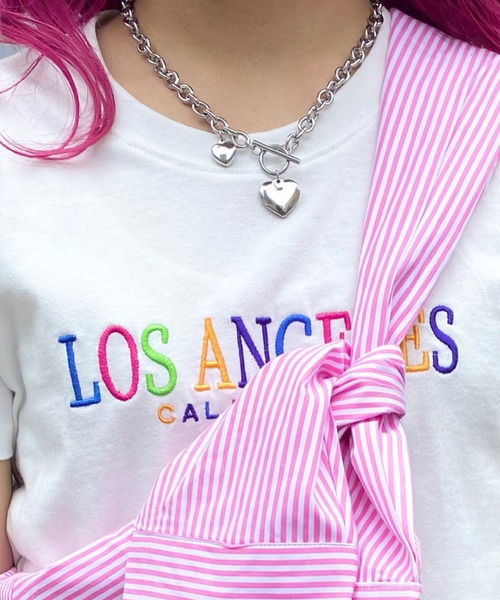 SPINNS（スピンズ）の「2ハートメタルチェーンネックレス（ネックレス・レディース・シルバー/ゴールド・ONESIZE）」の13枚目の写真