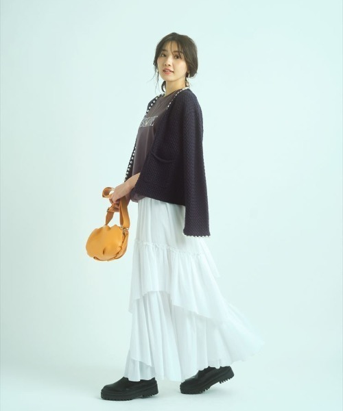 【最終お値下げ】ジャスグリッティー アシメティアードスカート 白 完売品ジャスグリッティーアシメティアードスカートSS - メルカリ