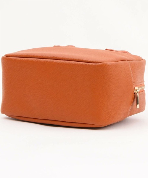 SMIR NASLI（サミールナスリ）の「【SMIR NASLI / サミールナスリ】シュリンクミニボストンバック（ボストンバッグ・レディース・ホワイト/ブラック/ベージュ/グレー・FREE）」の16枚目の写真