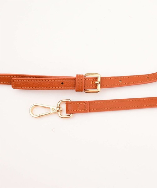 SMIR NASLI（サミールナスリ）の「【SMIR NASLI / サミールナスリ】シュリンクミニボストンバック（ボストンバッグ・レディース・ホワイト/ブラック/ベージュ/グレー・FREE）」の12枚目の写真