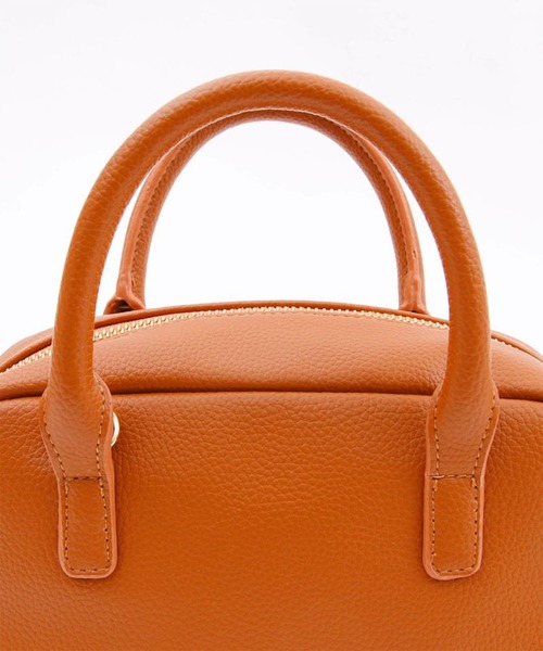 SMIR NASLI（サミールナスリ）の「【SMIR NASLI / サミールナスリ】シュリンクミニボストンバック（ボストンバッグ・レディース・ホワイト/ブラック/ベージュ/グレー・FREE）」の17枚目の写真